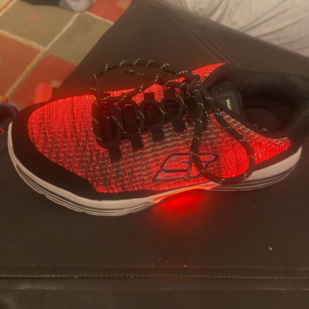 Skechers luminators light up sneakers